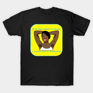 Anti Pop Art Style Black Feminist Girl T-Shirt